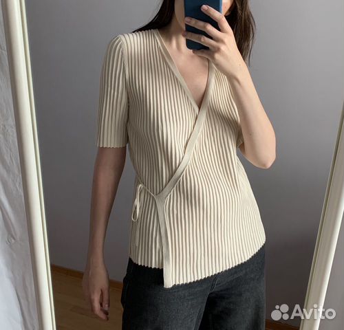 Кофта H&M трикотажная на запах Кофта H&M трикотажная на запах