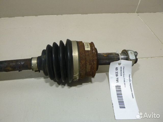 Полуось передняя левая Chevrolet Aveo T300 Полуось передняя левая Chevrolet Aveo T300