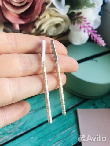 Серебряные серьги tous