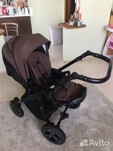 Коляска 3 в 1 Vikalex Cochinella, цвет: linen brow