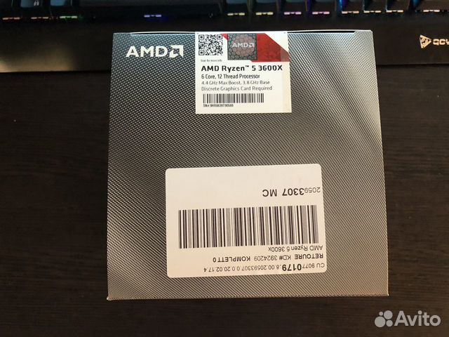 AMD Ryzen 5 3600X BOX