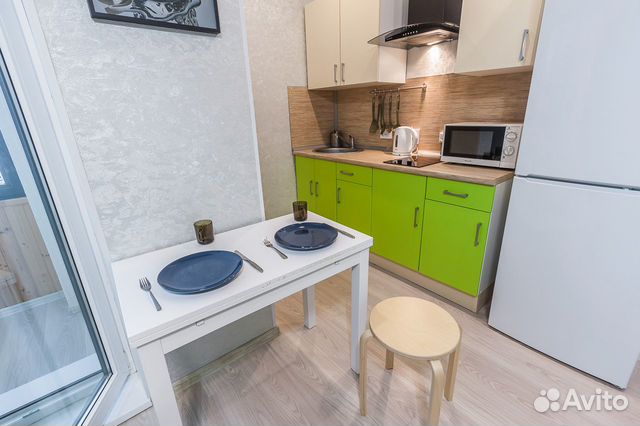 

Квартира-студия, 33 м², 2 кровати