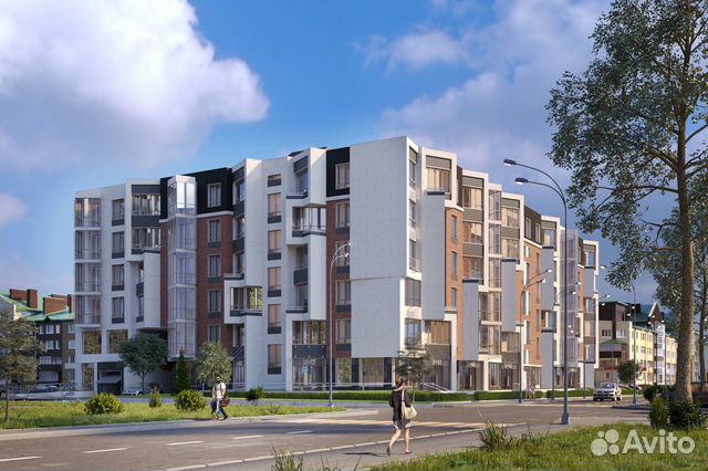 1-к квартира, 49.8 м², 3/6 эт.