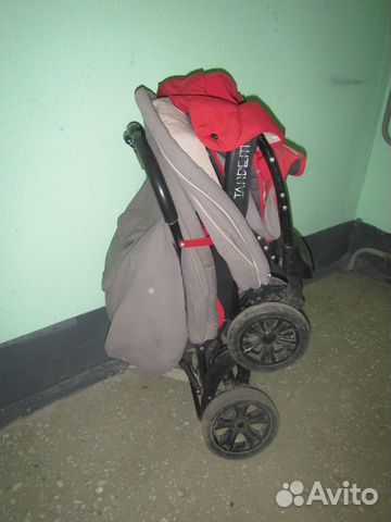 Каляска для двойни BabyCare tandem Каляска для двойни BabyCare tandem