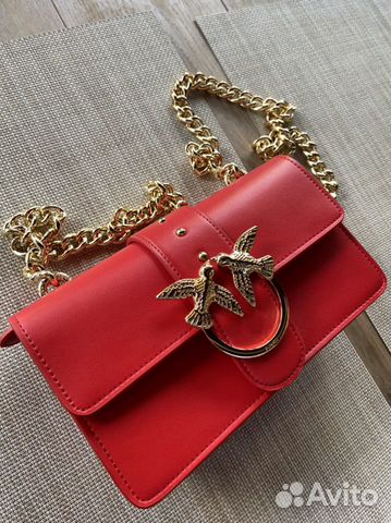 Новая сумка Pinko из натуральной кожи Новая сумка Pinko из натуральной кожи
