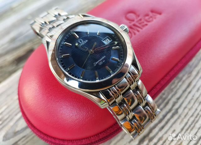 Omega Seamaster Blue Dial Quartz