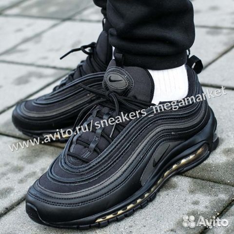 Кроссовки Nike Air Max 97 Black (41-45) Кроссовки Nike Air Max 97 Black (41-45)