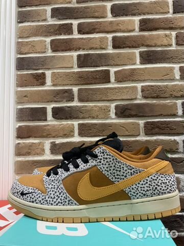 Nike Sb Dunk Low Pro Safari Air Max 1 Atmos купить в Москве | Личные вещи |  Авито
