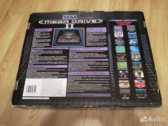 Sega Mega Drive II полный комплект