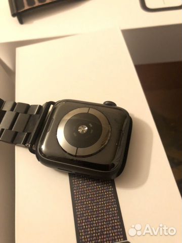 Apple Watch series 4 44mm Space Gray Aluminium Bla