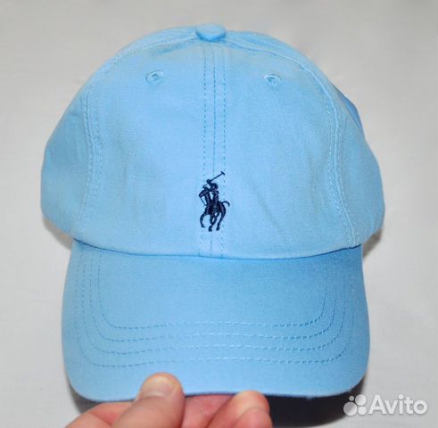 Кепка / Polo Ralph Lauren / новая (голубая) Кепка / Polo Ralph Lauren / новая (голубая)