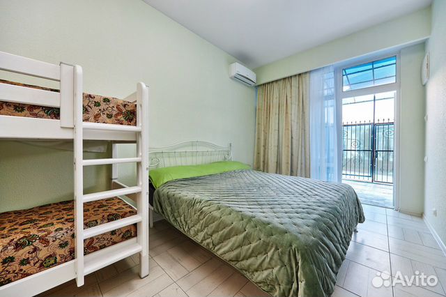 

Квартира-студия, 26 м², 2 кровати