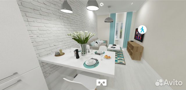 2-к квартира, 54.6 м², 13/18 эт.