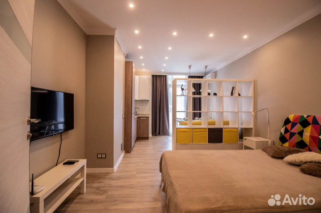 

Квартира-студия, 30 м², 1 кровать