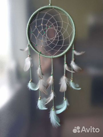 Ловец снов 19см диаметр кольца
