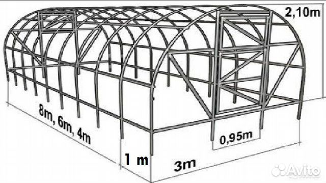 Каркас Теплицы 3х4 Купить В Хабаровске
