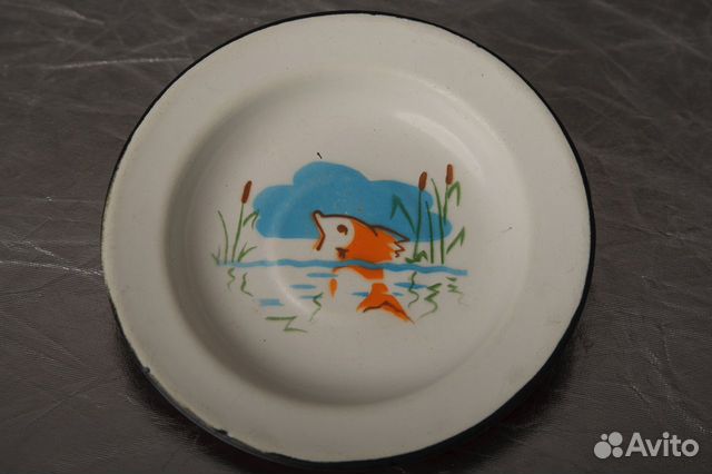 Тарелочка СССР 17 см