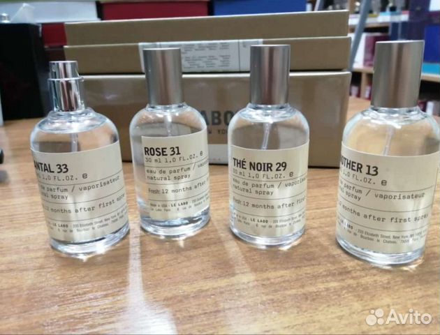 Набор духов Le Labo 4 шт. x30 мл