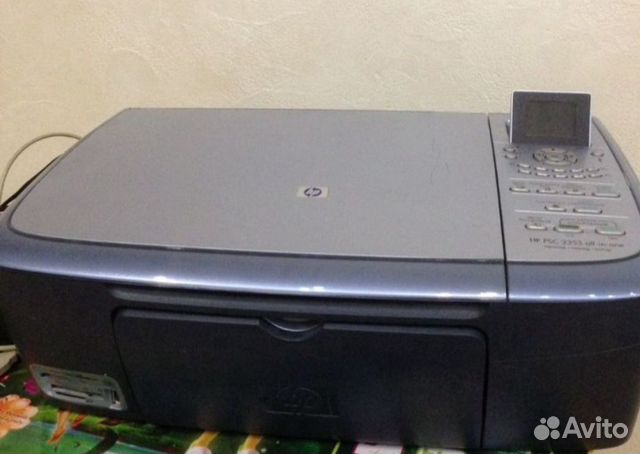 Hp psc 2353 all-in-one принтер сканер копир