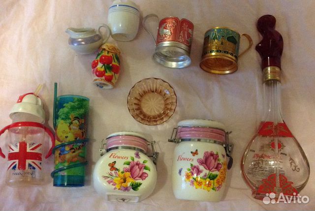 Товары для кухни, банки, кружки разные