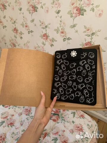 Чехол для планшета новый чёрный мягкий