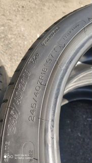 Michelin Pilot Super sport 245/40/18