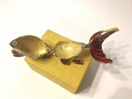 Шкатулка декоративная «Золотая рыбка»