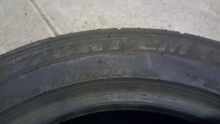 175 60 15 SP Sport LM703 Dunlop новая