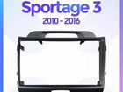 Рамка для магнитолы kia Sportage 3 new972626