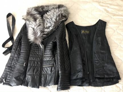 Куртка из натуральной кожи