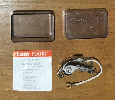 Контакт трамблера ваз 2101-2107 TAM platin