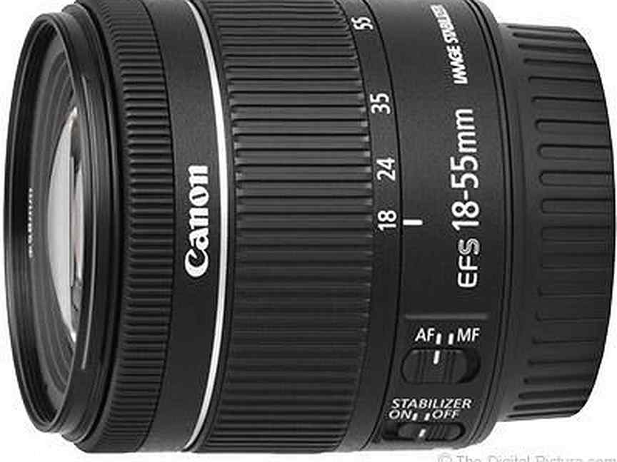 Canon 18 55. EF-S 18-55mm f/4-5.6 is STM.