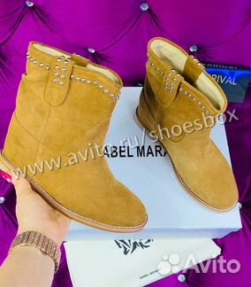 Сапоги Isabel marant замша