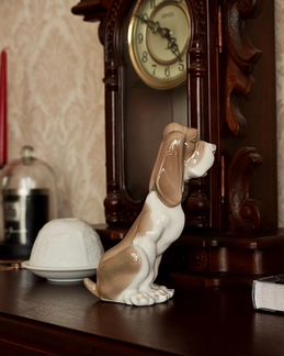 Nao by Lladro статуэтка собака, Испания, 1982 год