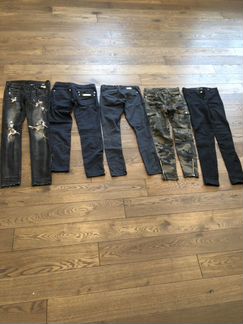 Брендовые джинсы 6 штук (Ralph Lauren, Top Shop, M