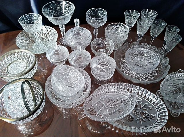Хрусталь Вазы Салатницы Конфетницы