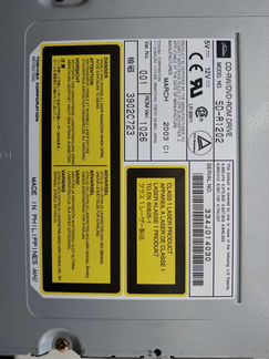 CD, DVD ROM Toshiba SD R1202