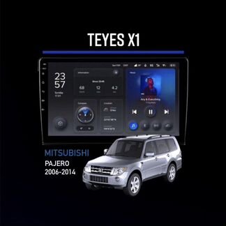 Магнитола Teyes X1 Mitsubishi Pajero 2006-2014