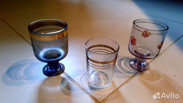 Рюмки, бутылки СССР