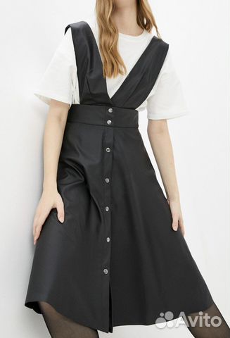 Черный сарафан DeFacto (S)