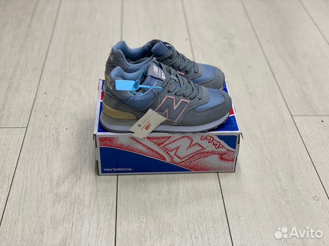 Кроссовки new balance 574 classic замшевые 36/40