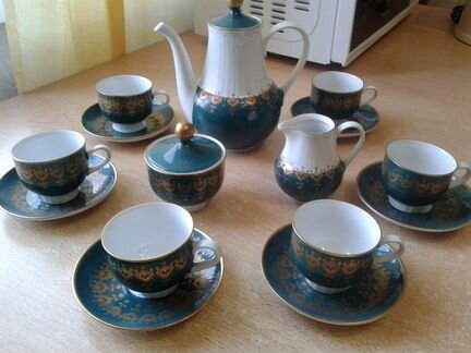 Сервиз кофейный гдр