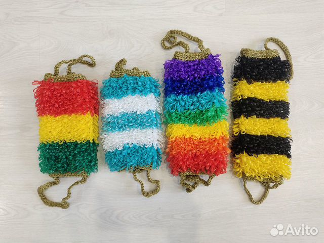 Мочалка ручной работы