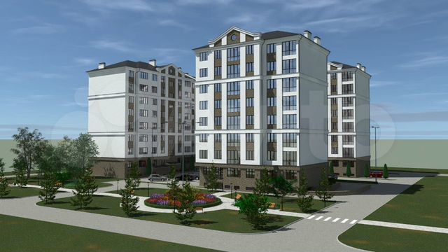 1-к. квартира, 39,8 м², 3/8 эт.