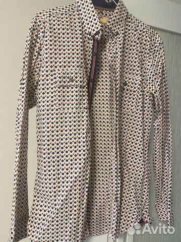 Рубашка мужская, размер 41, 6 P.M., Италия