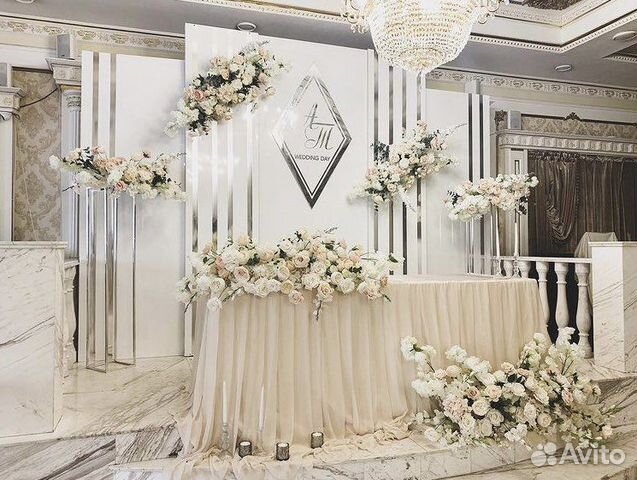 Оформление свадьбы, свадебный декор