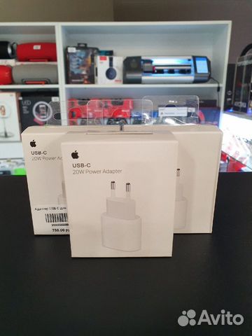Блок быстрой зарядки Apple 20W/35W/12W USB-C сзу