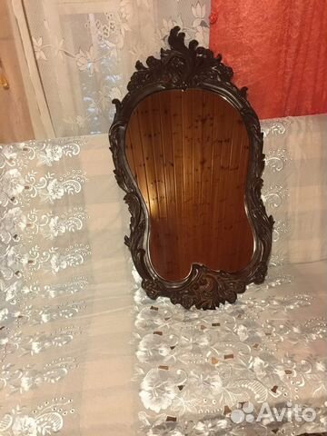 Зеркало старинное в раме