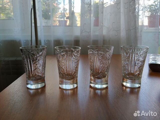 Хрусталь, рюмки, бокалы, салатницы