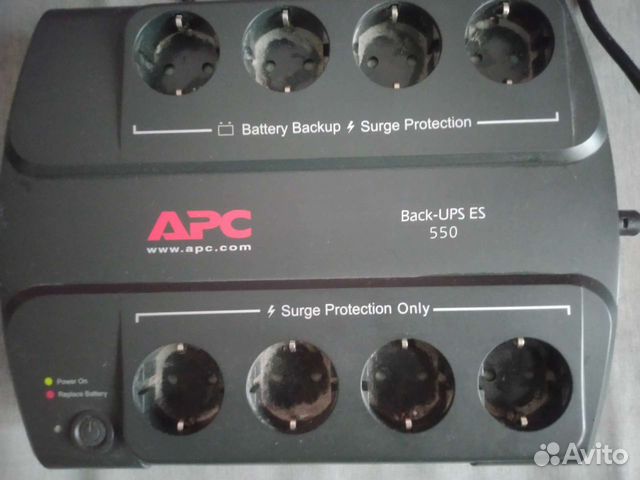 Источник бесперебойного питания APC Back-UPS ES 55